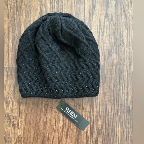 WHBM Rhinestone Patterned hat - Picture 4 of 15